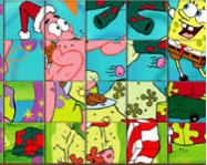 Christmas Spongebob spin n set Spongyabob játékok