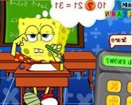 Sponge Bob math exam online Spongyabob játék