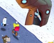 Sponge bob's pizza toss online Spongyabob játék