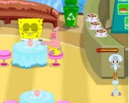 Spongebob underwater restaurant online Spongyabob játék